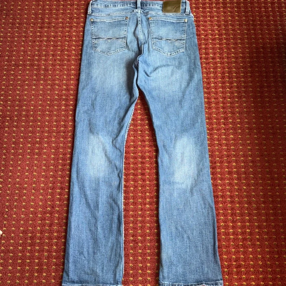 Wrangler 20X No. 42 Jeans Mens 32x34 Blue Excellent Slim Straight Medium Wash